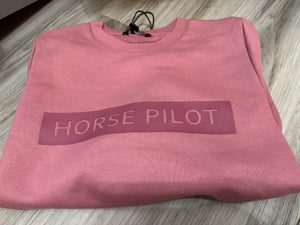 HORSE PILOT TEAM SWEATSHIRT MESA PINK