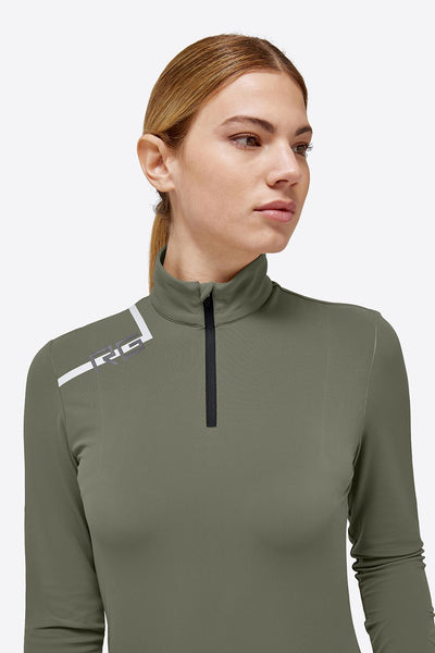 RG BRUSHED JERSEY LADIES LONG SLEEVE TRAINING SHIRT