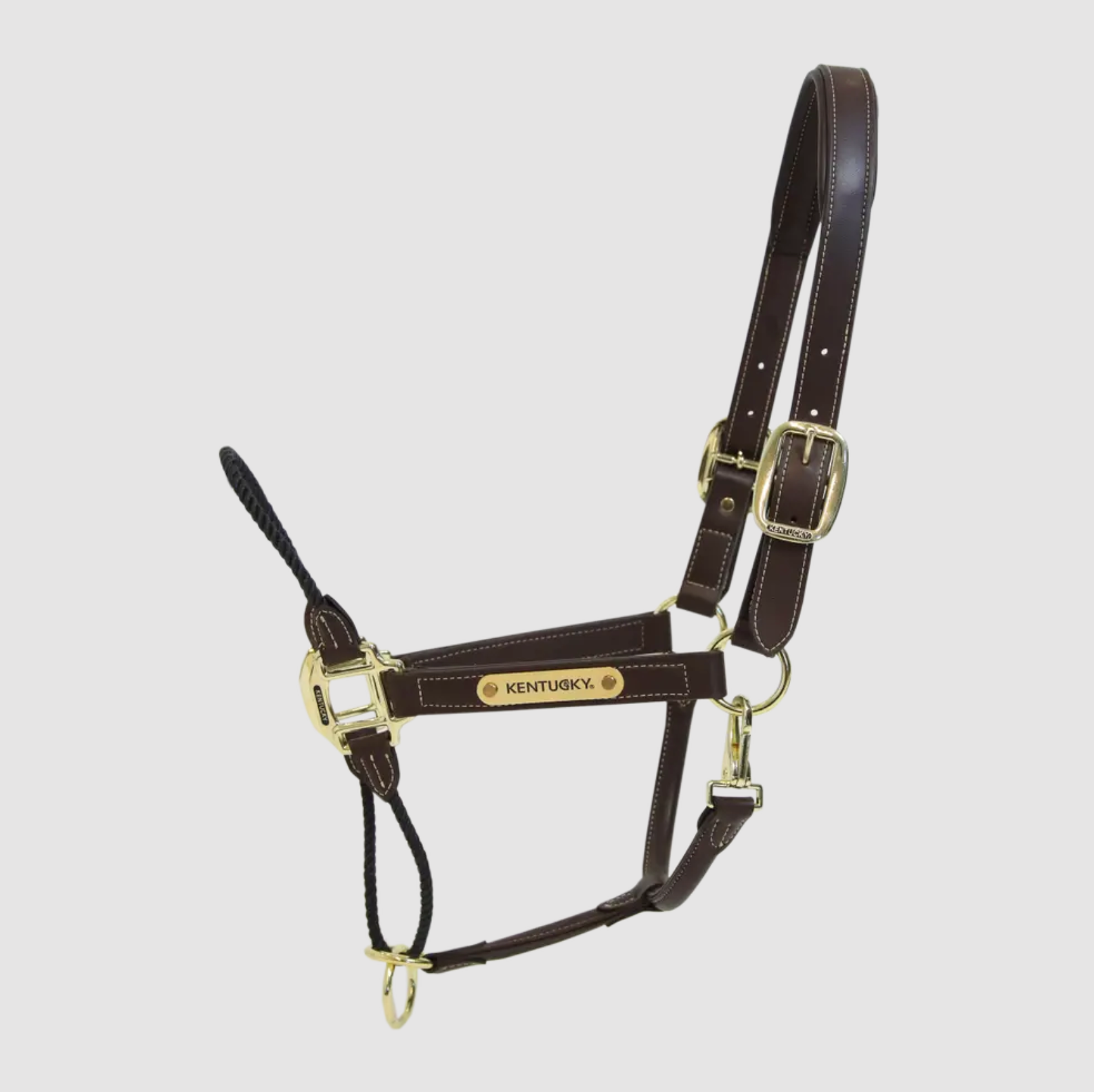 Kentucky Leather Rope Halter