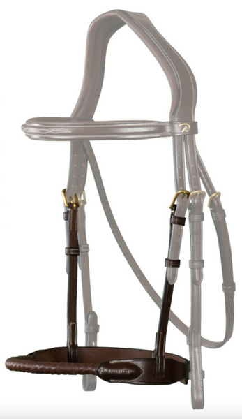 DYON ROPE LEATHER COVERED NOSEBAND