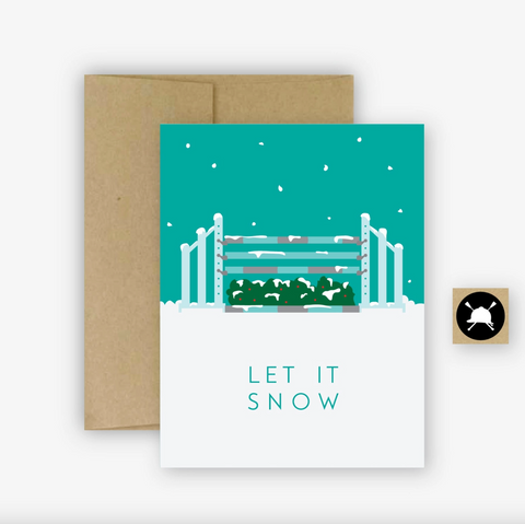 Let It Snow Christmas Card ❄️