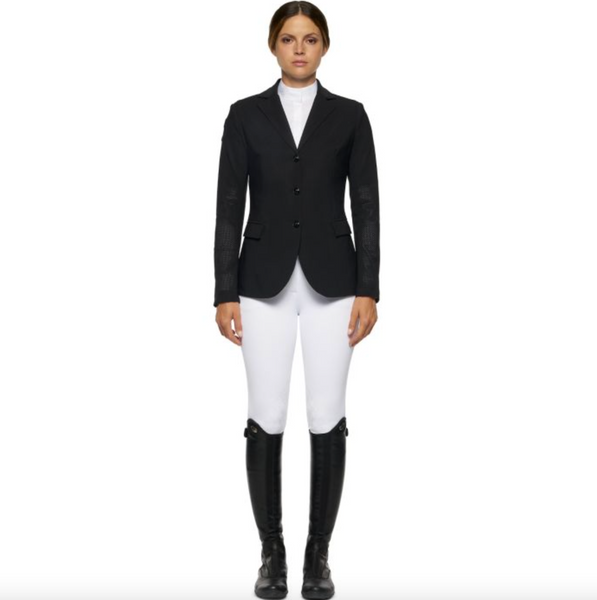 CAVALLERIA TOSCANA LADIES ALL OVER PERFORATED SHOW JACKET