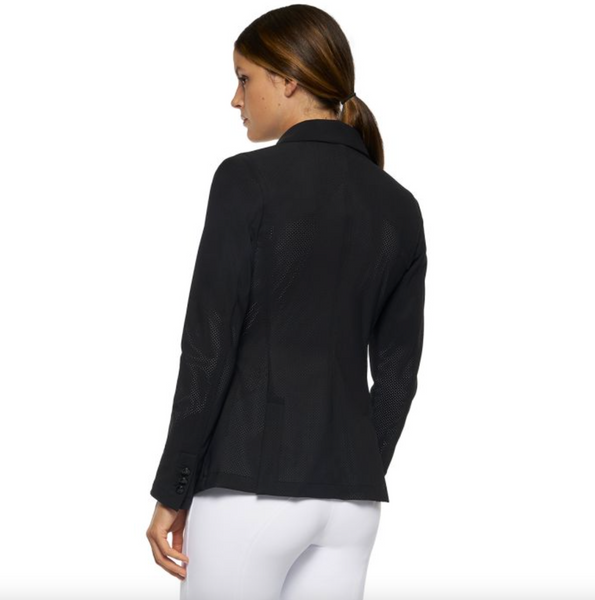 CAVALLERIA TOSCANA LADIES ALL OVER PERFORATED SHOW JACKET