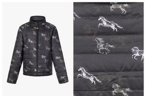 KIDS PONY TRACKS REVERSIBLE QUILTED JACKET
