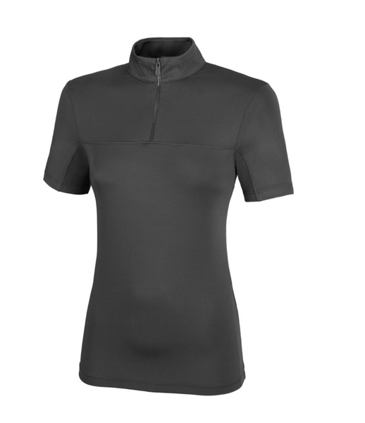 PIKEUR LADIES LASERCUT SHORT SLEEVE SHIRT