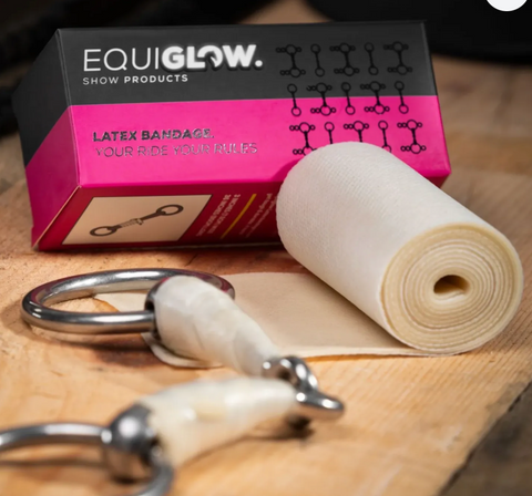 EQUIGLOW LATEX BIT & BANDAGES WRAP