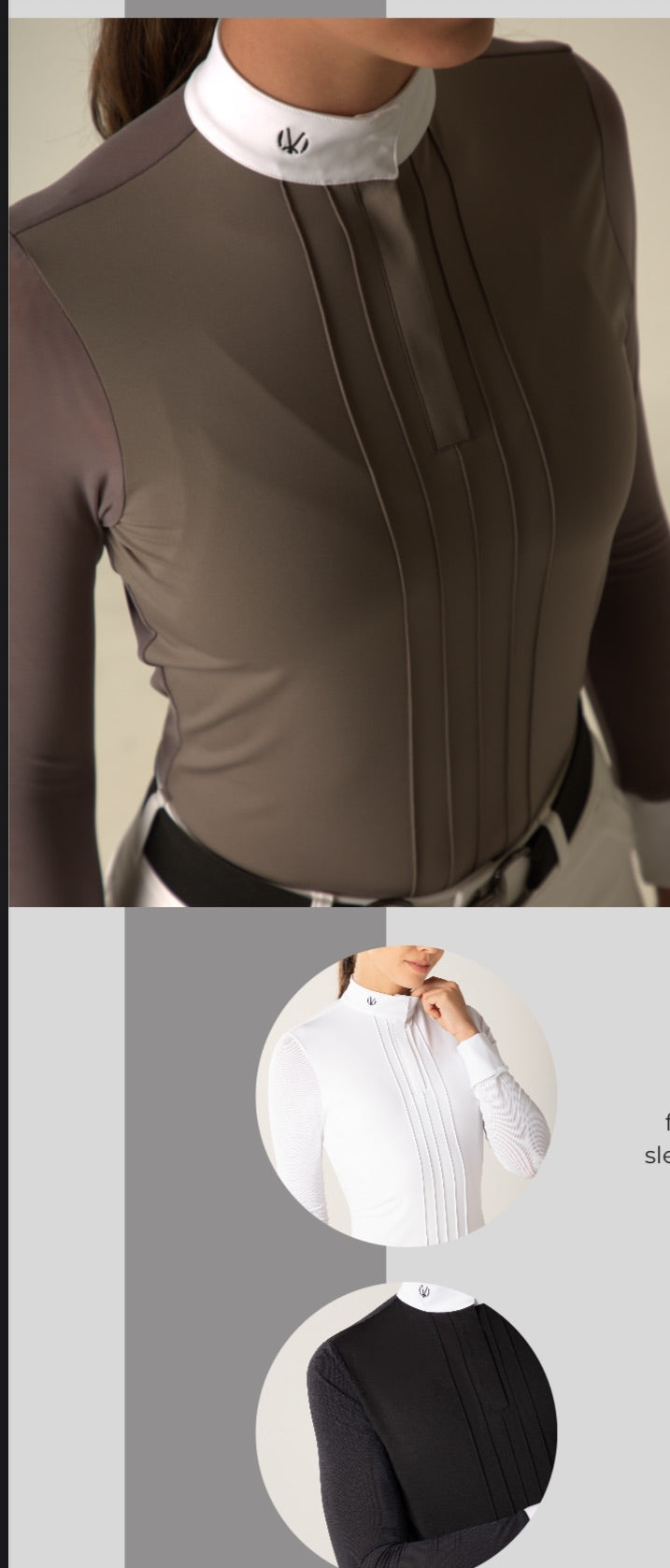 COSMO LADIES LONG SLEEVE SHOW SHIRT