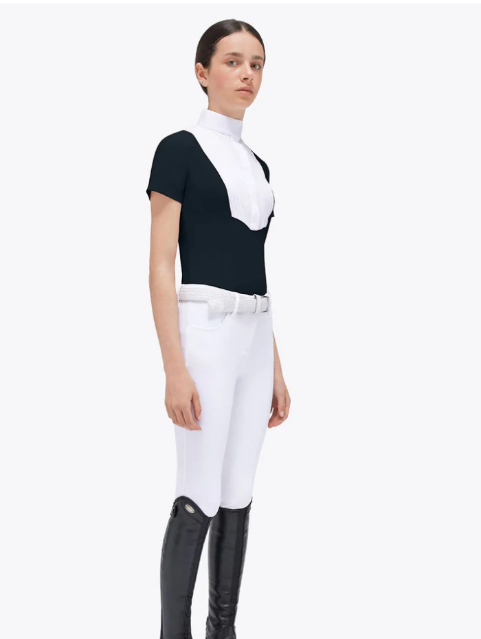 CAVALLERIA  TOSCANA GIRLS S/S SHOW SHIRT