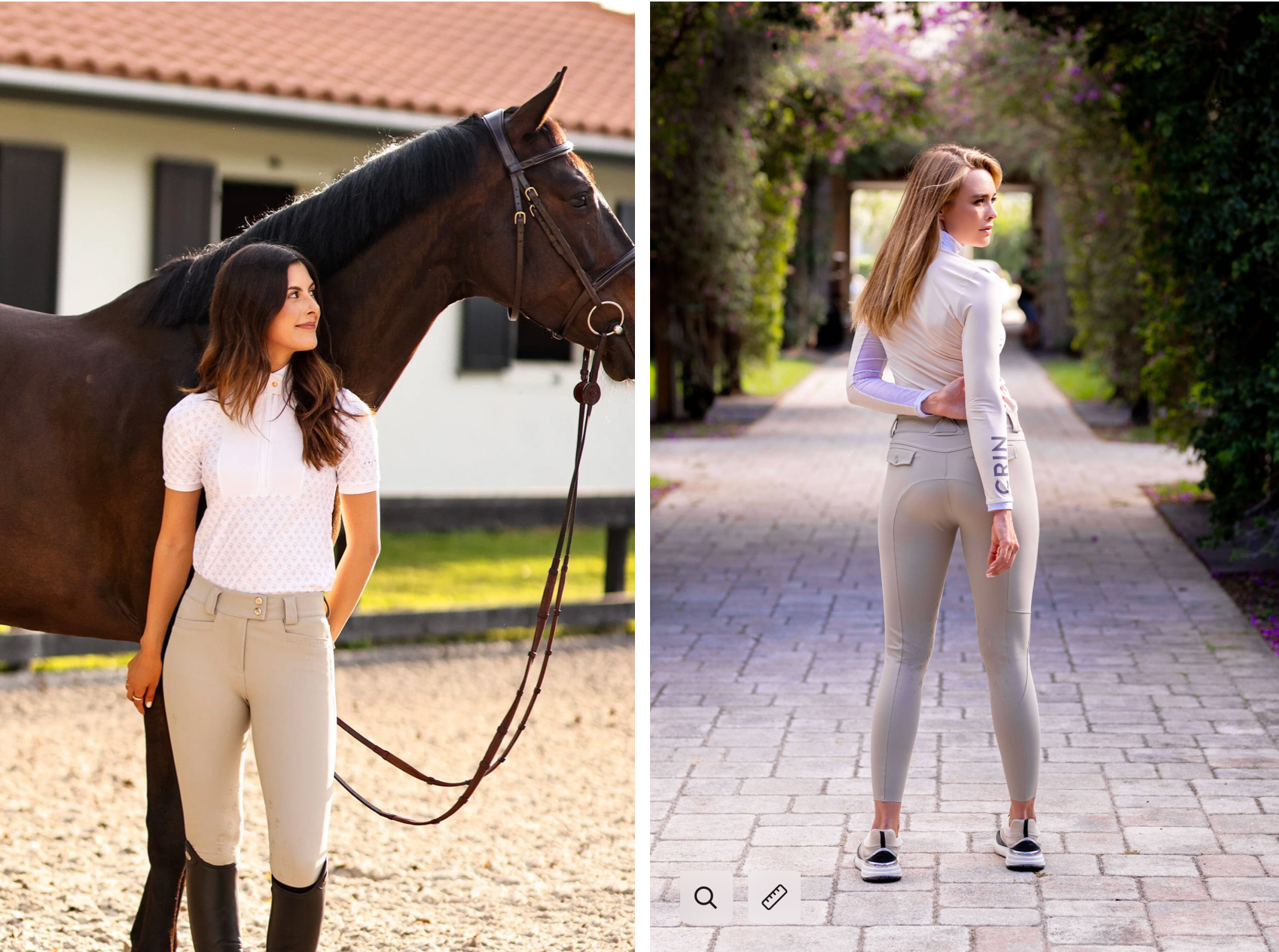 CRINIERE JULIETTE KNEE PATCH  BREECHES