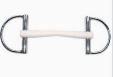 HS DUO D RING SNAFFLE 16MM