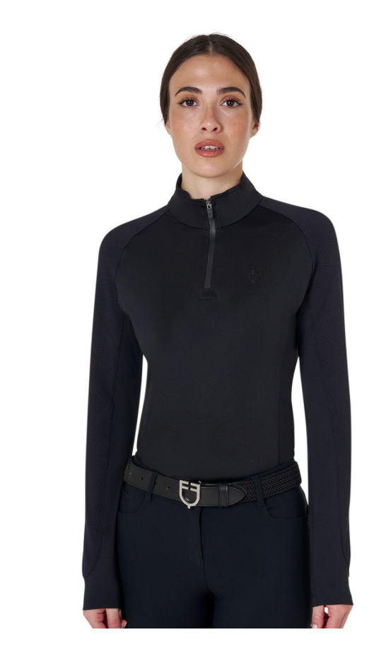 EQUESTRO LADIES BASE LAYER LONG  SLEEVE SHIRT