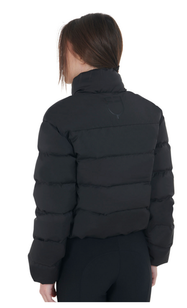 EQUESTRO CROPPED PUFFER JACKET