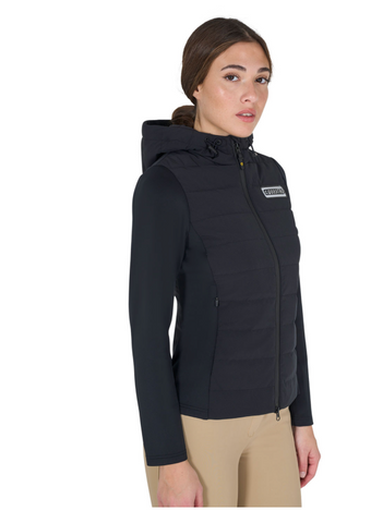 EQUESTRO LADIES JERSEY DOWN JACKET