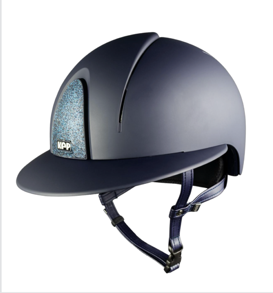 KEP NOVA SMART NAVY MATTE SPARKLE POLO BRIM