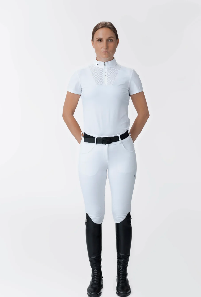 CENTER LINE COMPETITION POLO SHORT SLEEVE LADIES SHOWSHIRT