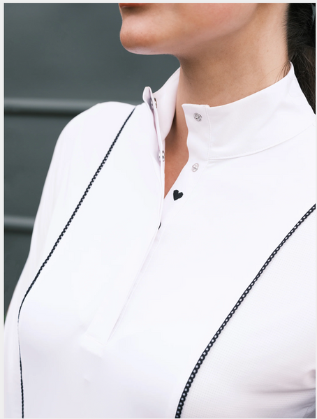 HC CONSTANCE HEART HORSE SHOWSHIRT