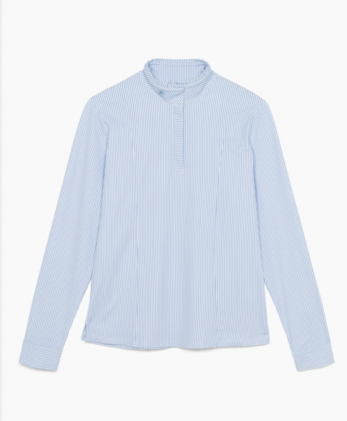 HC SHELBY RUFFLE LONG SLEEVE SHOW SHIRT