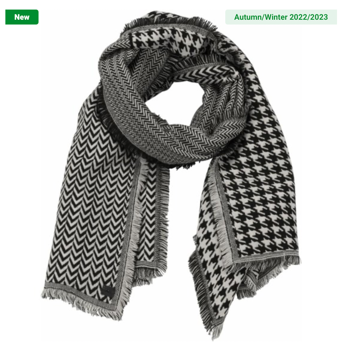 PIKEUR HOUNDSTOOTH SCHAL