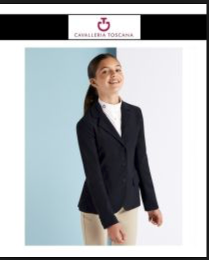 CAVALLERIA TOSCANA GIRLS COMPETITION RIDING JACKET