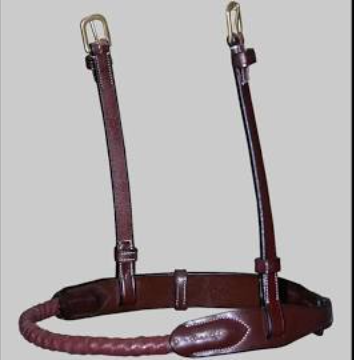 DYON ROPE LEATHER COVERED NOSEBAND